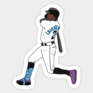 jazz hit the home run Sticker